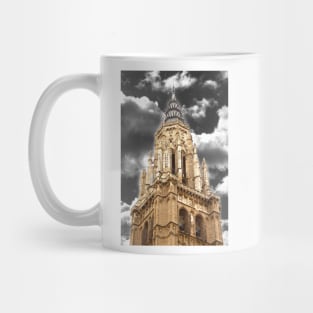 bell tower. Catedral de Toledo. torre sineira Mug